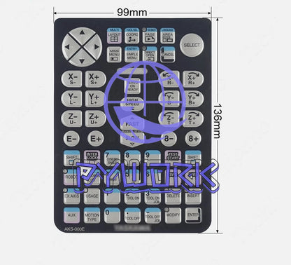 1Pcs AKS-000E Membrane for AKS-000E Yaskawa Electric Keypad Film Overlay