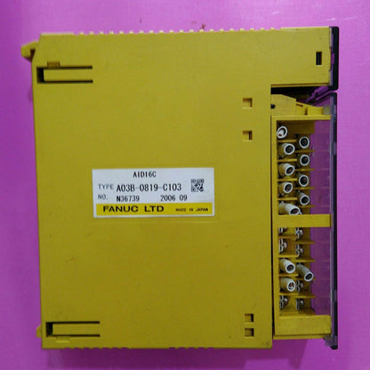 Used Fanuc A03B-0819-C103 IO Module – Tested and Working - FANUC