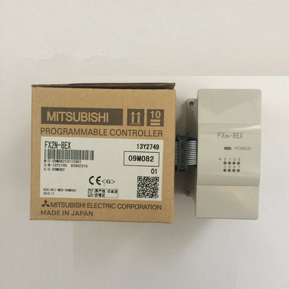 new Mitsubishi 2N Series Expansion Module FX2N-8EX 8 Input Programmer Controller