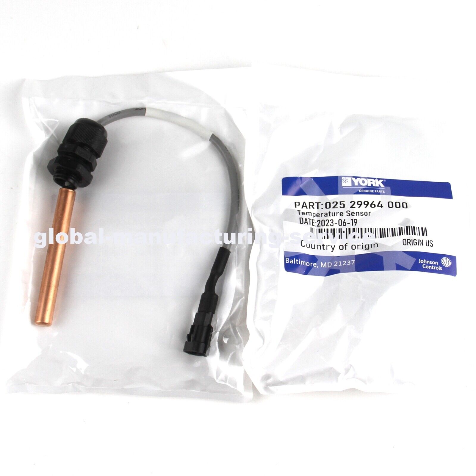 YORK Water Temperature Sensor - YORK