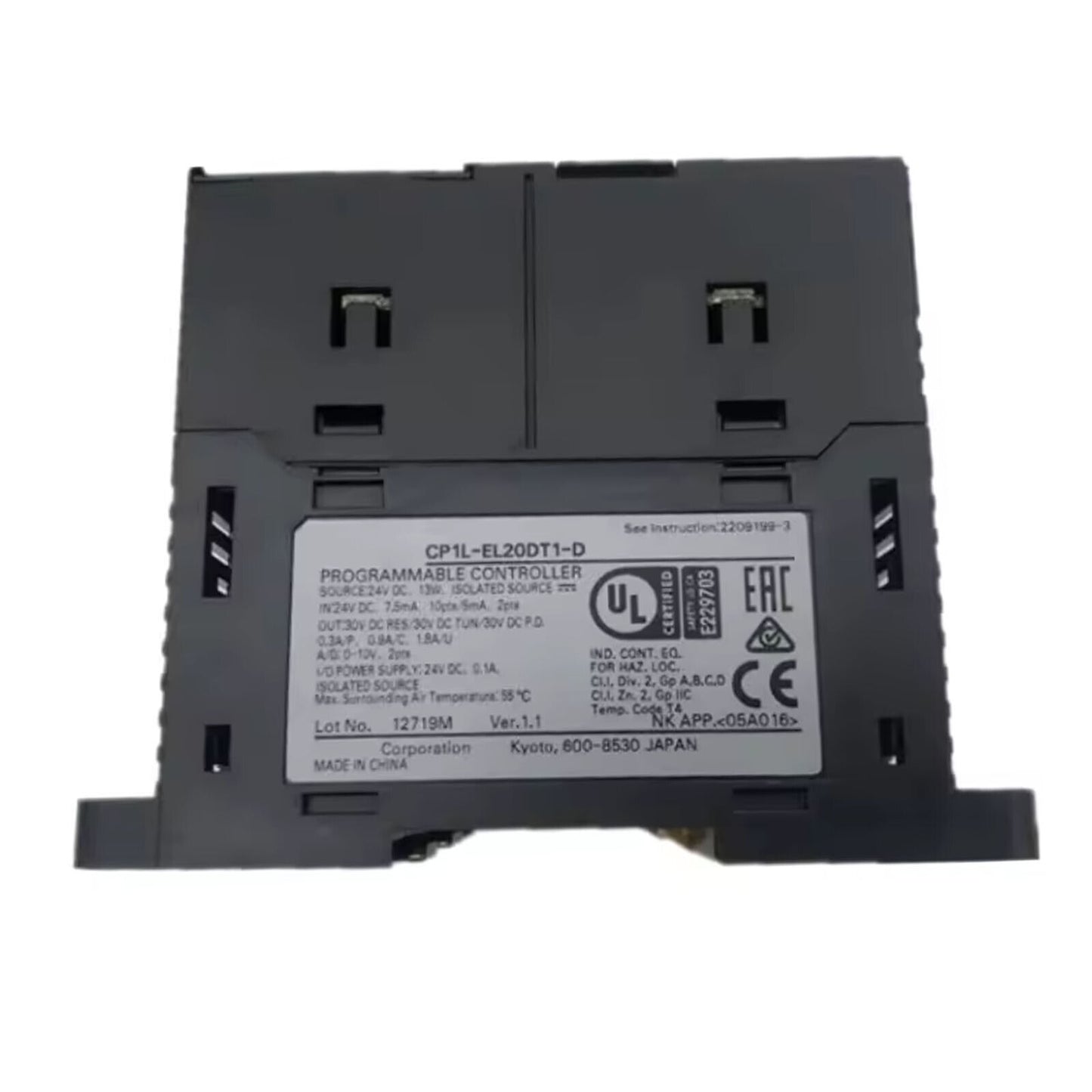 Omron CP1L-EL20DT1-D PLC Module - OMRON