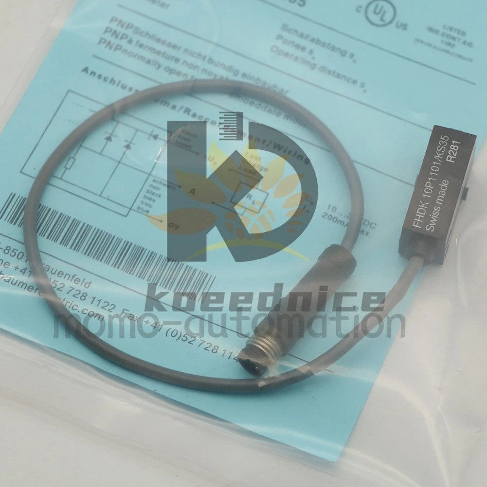 Baumer FHDK 10P1101/KS35 Photo Electric Sensor, 10-30VDC