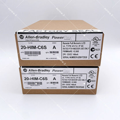 Allen Bradley Home Monitoring System, 20-HIM-C6S, Powerflex Wall-Mounted LCD Panel Mount, 20-HIM-C6S SER. A Powerflex Panel Mount LCD HIM 20HIMC6S - ALLEN BRADLEY