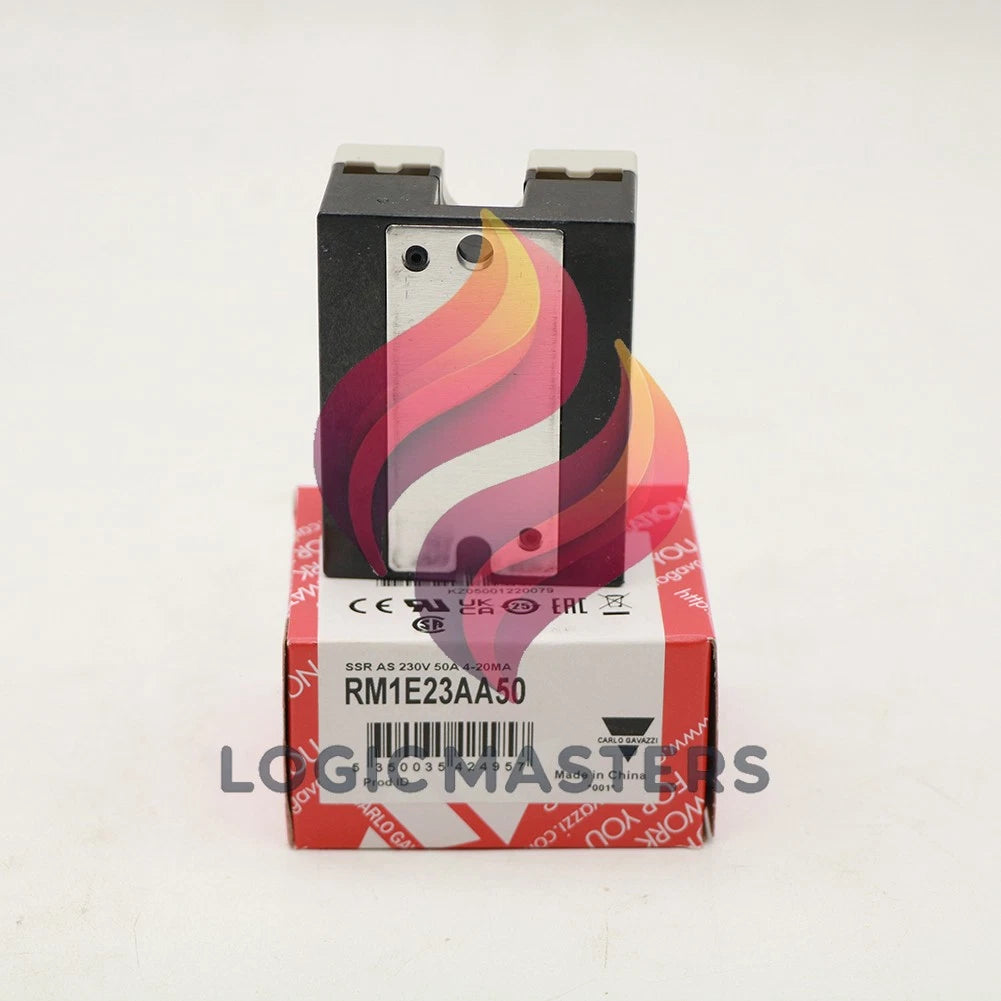 1PCS CARLO GAVAZZI RM1E23AA50 Solid State Relay 50A 230V 4-20mA