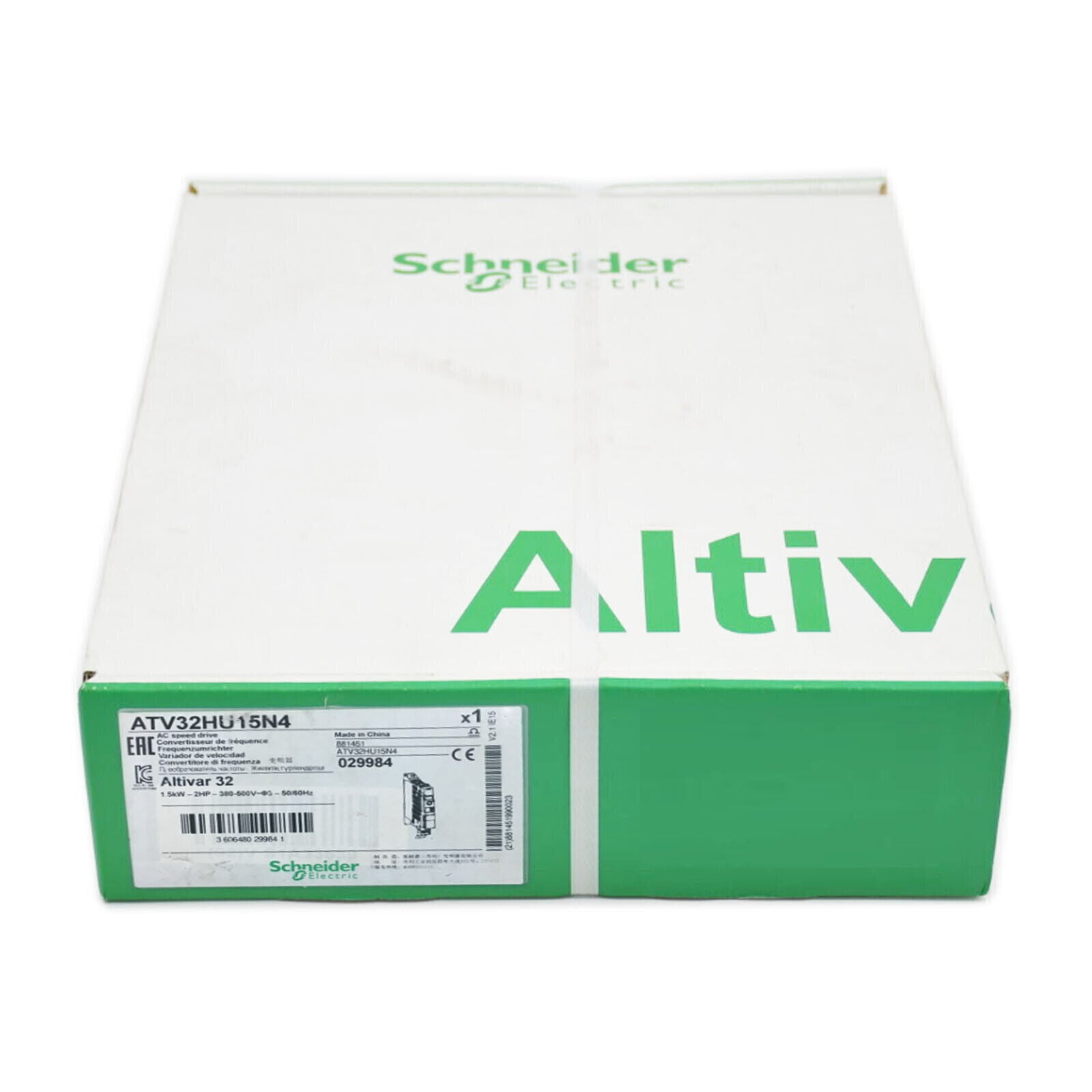Schneider Electric Altivar ATV32HU15N4 - SCHNEIDER ELECTRIC