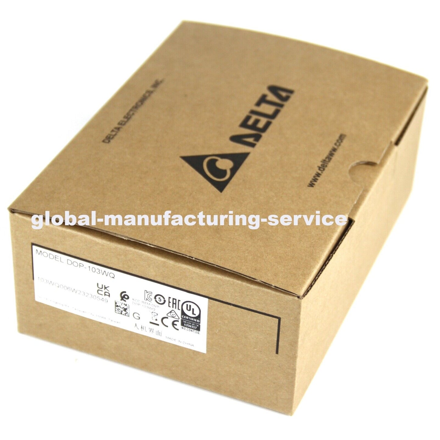 new Delta DOP-103WQ 4.3 inch HMI Touch Screen Panel with 480x272 Resolution and Ethernet/USB Port - DELTA