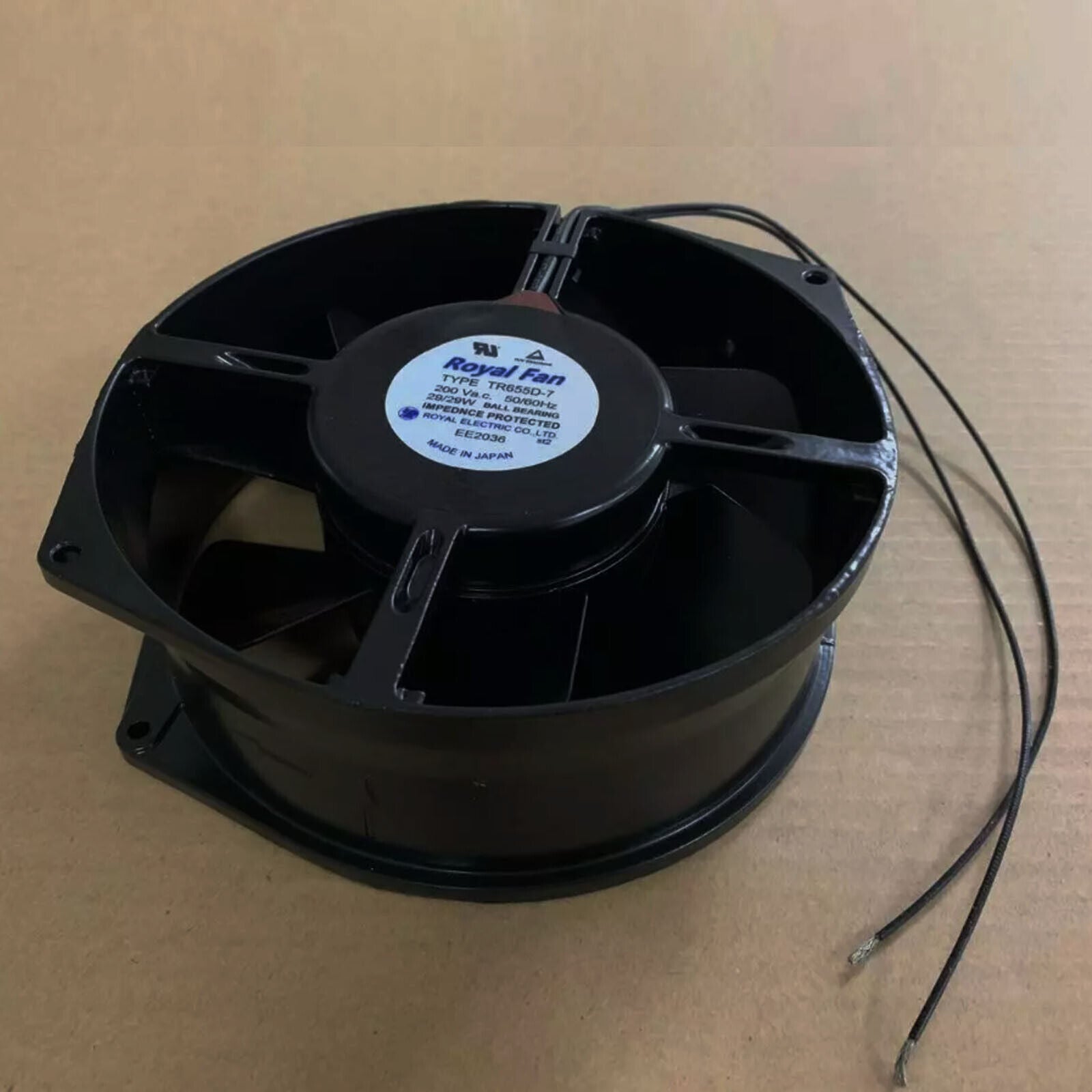 Royal Fan TR655D-7 Metal Fan 200V 50/60Hz 29W - ROYAL FAN