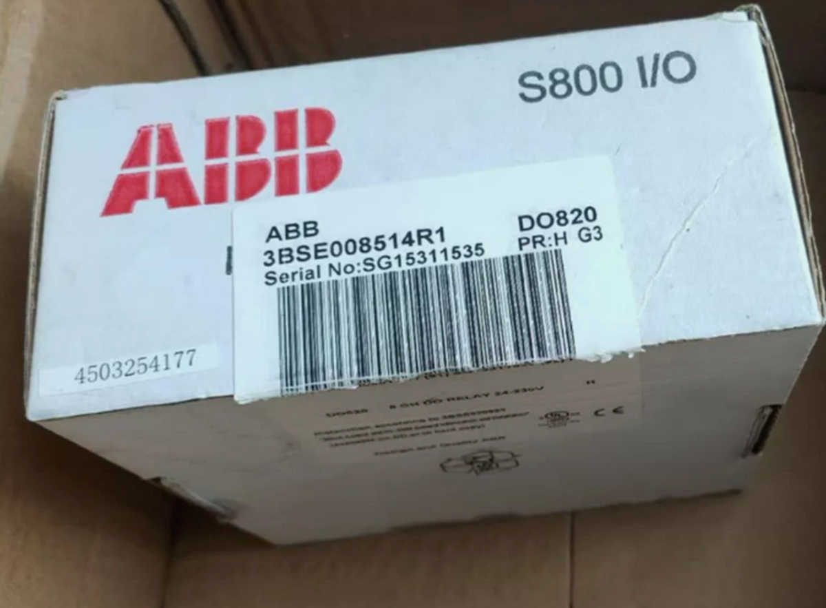 new ABB DO820 3BSE008514R1 S800I/O Module - ABB