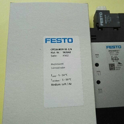 FESTO Solenoid Valve CPE18-M1H-5L-1/4 - FESTO