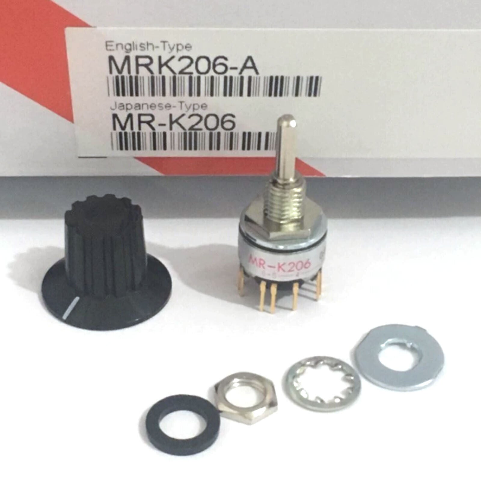 MRK206 MR-K206 MRK-206 replace NKK rotary band switch handwheel dedicated - MRK