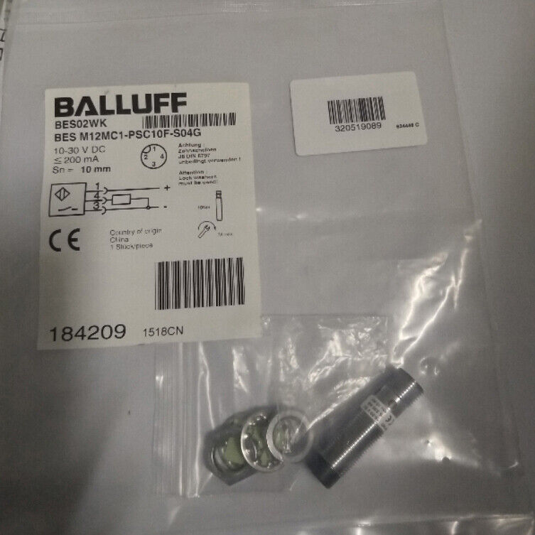 Proximity Switch BES M12MC1-PSC10F-S04G - BALLOFF