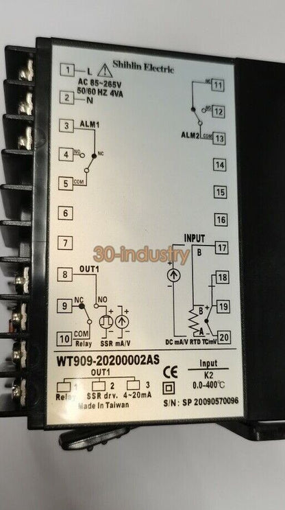 1PCS Shihlin WTG99-202000002AS Thermostat - Reliable Control - SHIHLIN