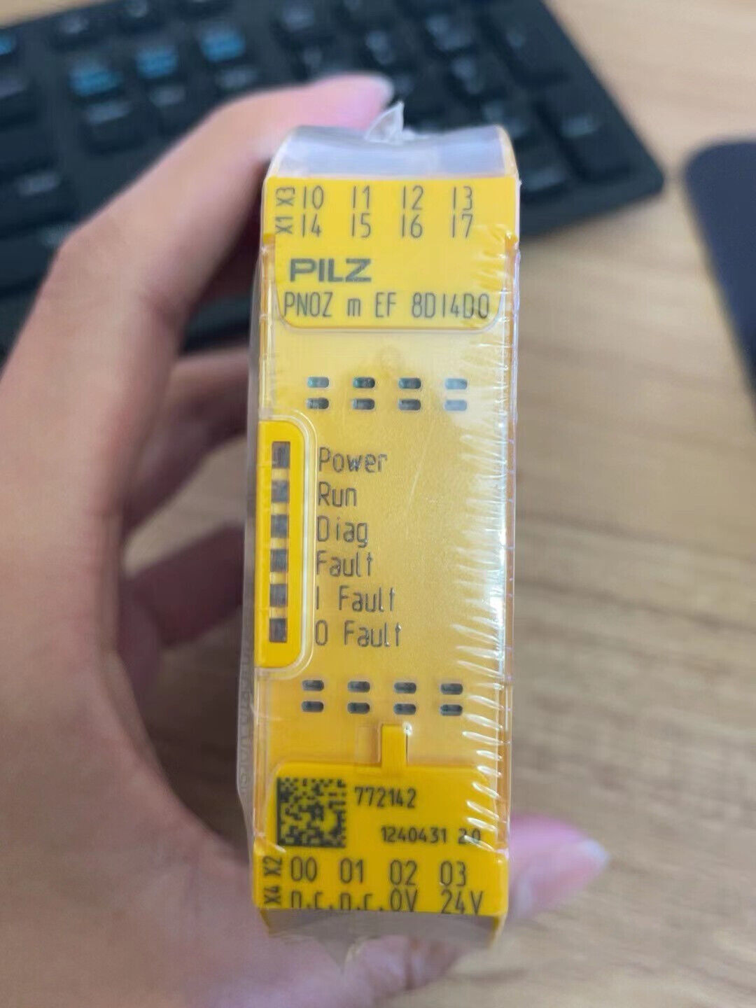 Pilz safety relay PNOZ m EF 8DI4DO 772142 772142 New in Box - PILZ