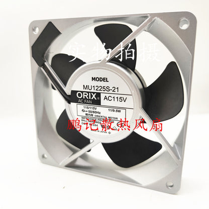 1pcs  ORIX MU1225S-21 AC115V 12CM aluminum frame AC fan