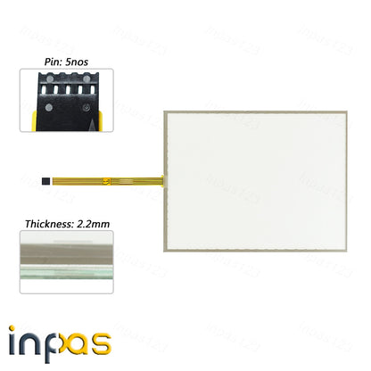 new FOR Sumitomo DEMAG NC5 Touch Screen Panel Glass Demag Plastics Group NC5