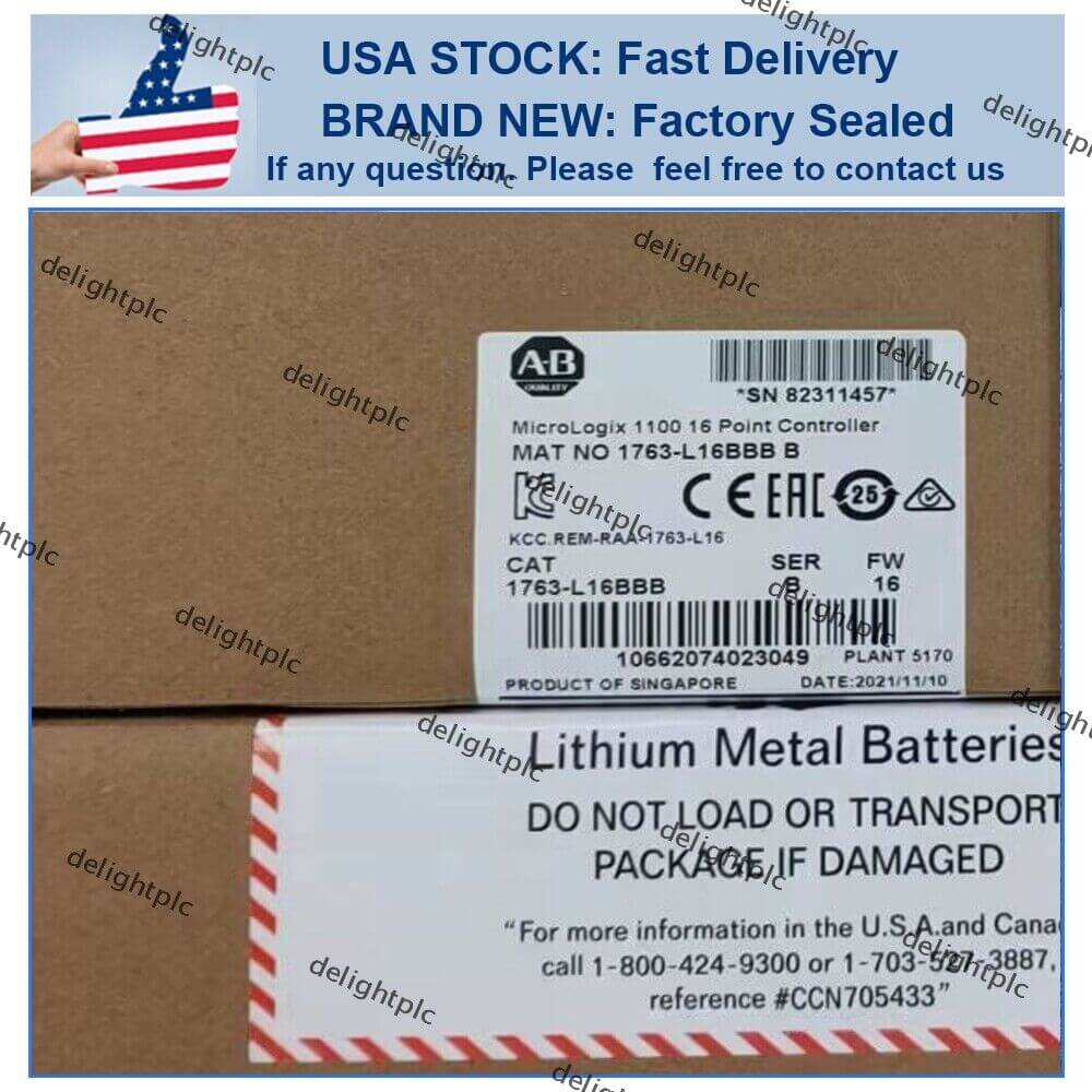 Allen Bradley MicroLogix 1100 16 Point Controller - 1763 L16BBB - ALLEN BRADLEY