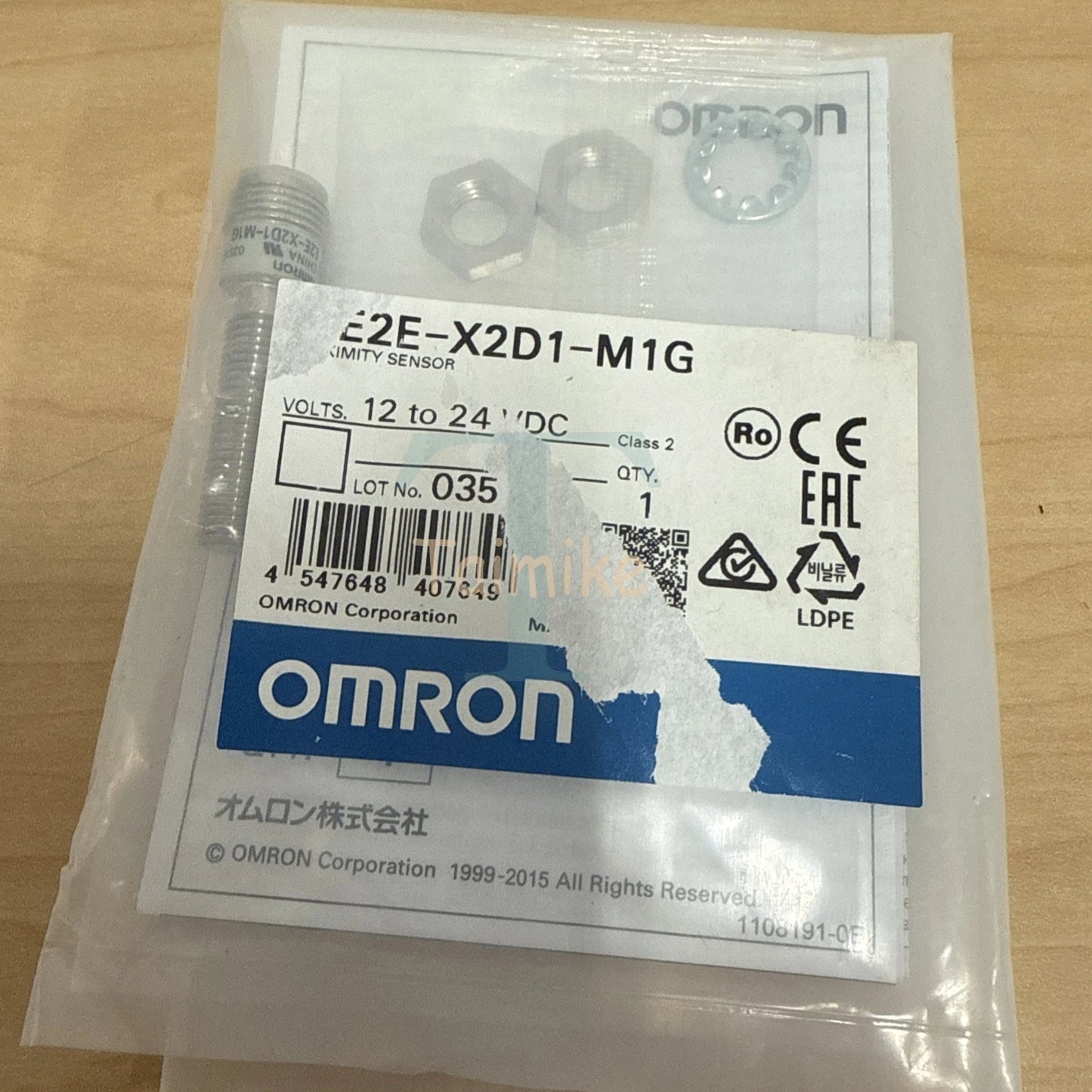! OMRON E2E-X2D1-M1G Proximity Switch Sensor 4547648407649