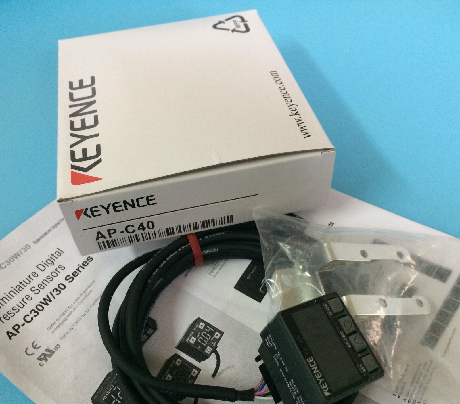 1PC Keyence Pressure Switch Sensor AP-C40 - KEYENCE