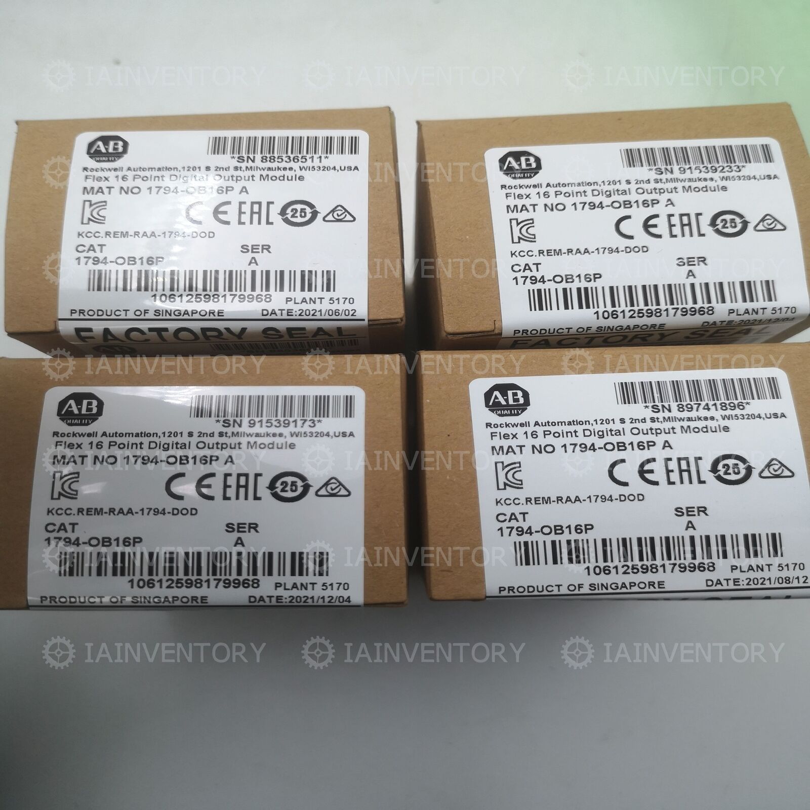 1PC Allen Bradley 1794-OB16P 1 year Allen Bradley 1794-OB16P 1 year - ALLEN BRADLEY