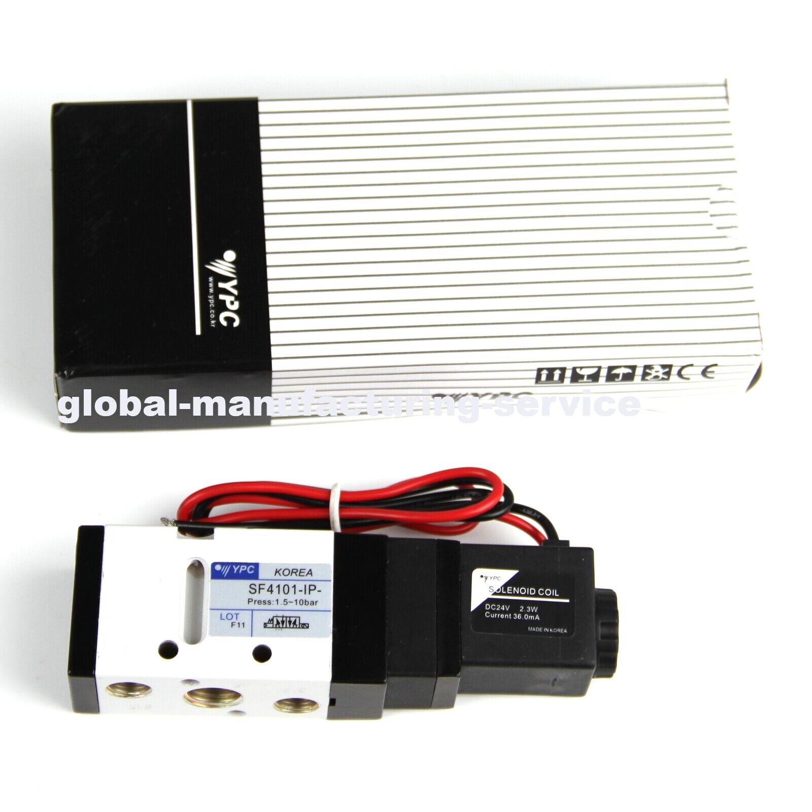 YPC SF4101-IP Solenoid Valve DC24V 1.5-10bar - YPC