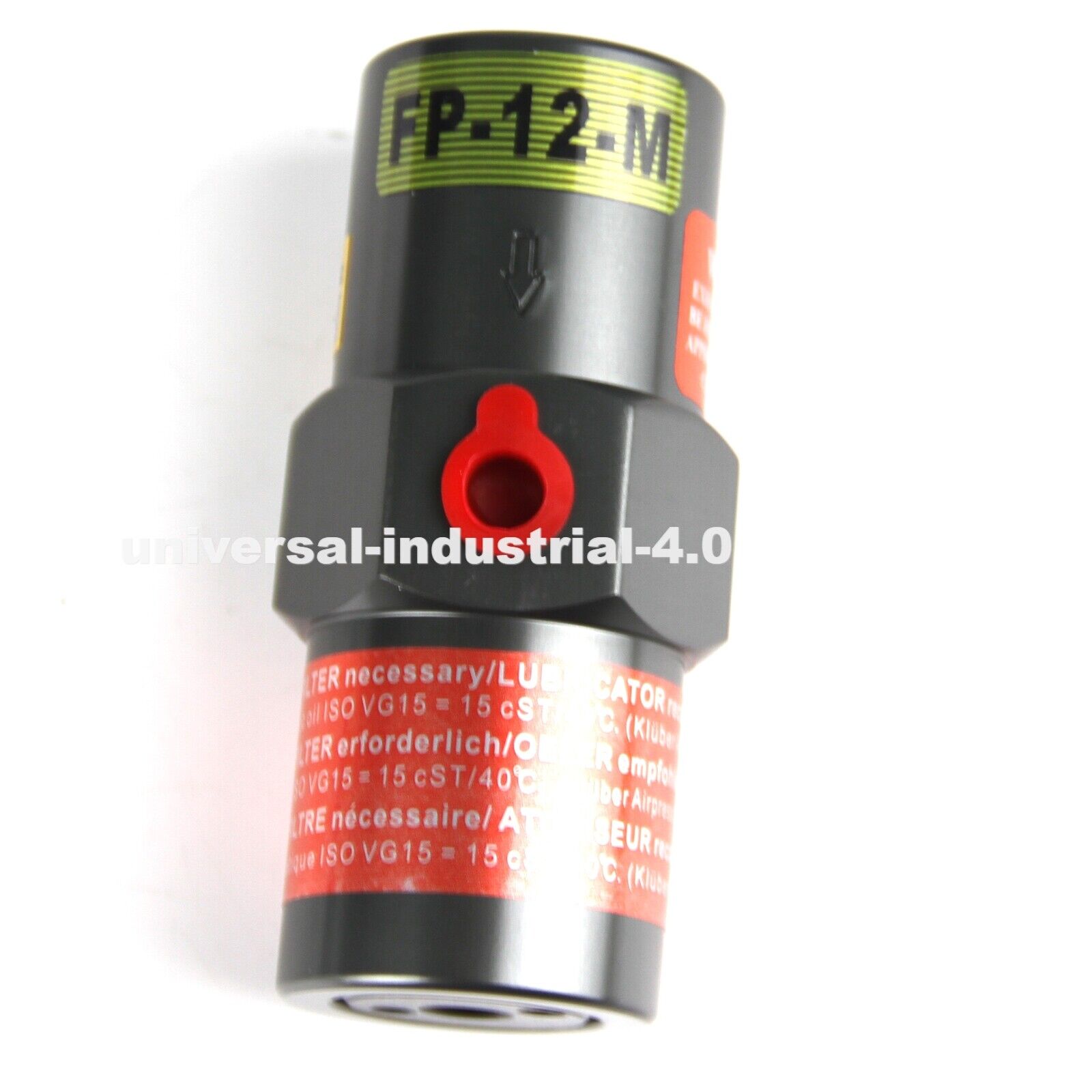 Professional Pneumatic Piston Vibrator FP-12-M for industrial applications - POWER EQUIPMENT