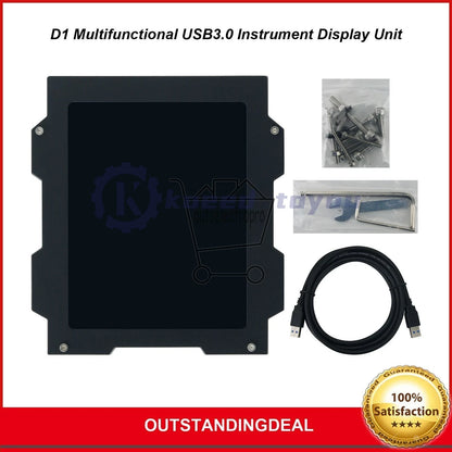 D1 Multifunctional USB3.0 Instrument Display Unit with HD 6.4â IPS Screen