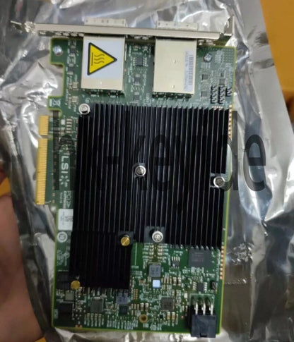 Broadcom LSI SAS 9300-16e 12Gb/s 16-port SFF8644 PCIe 3.0 IT Mode Controller~