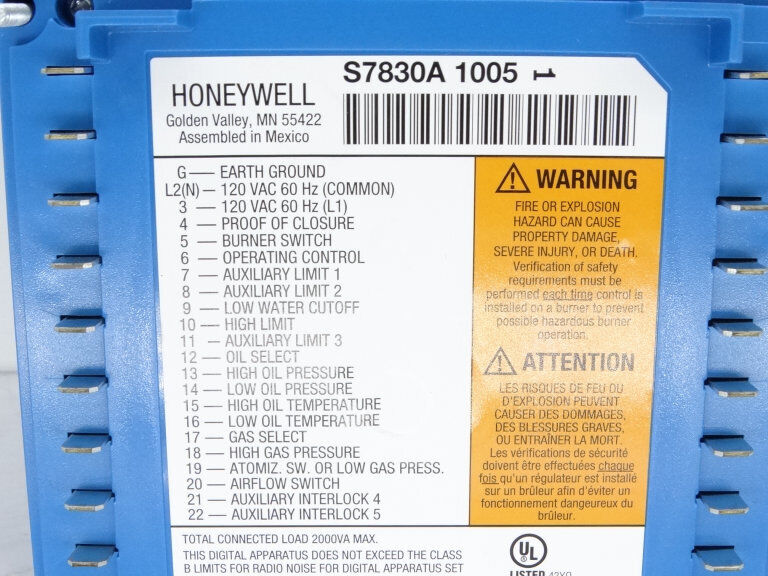 HONEYWELL S7830A1005 PLC MODULE