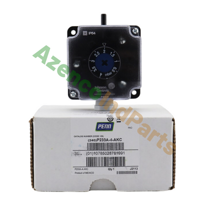 Johnson Controls P233A-4-AKC Differential Air Pressure Switch - JOHNSON CONTROLS