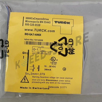 1PCS FOR Turck Inductive sensor BI2-Q4.7-AN6X