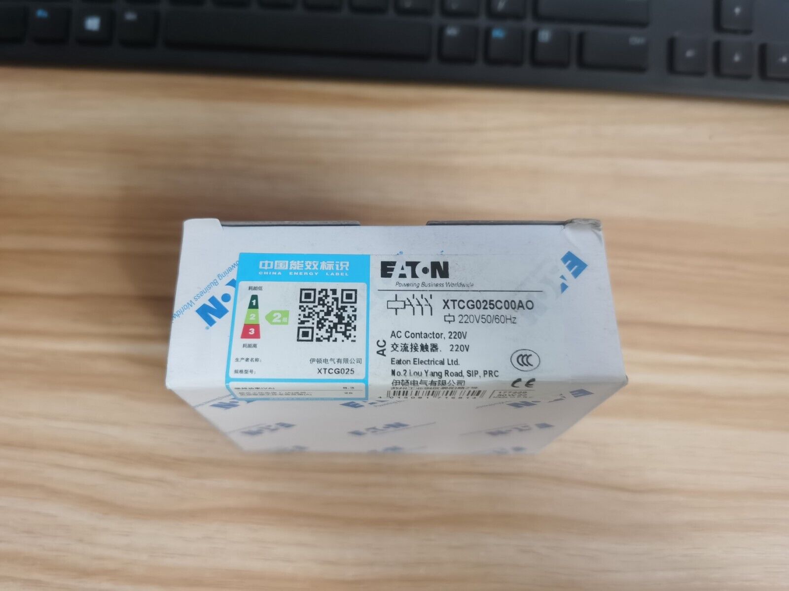 1PC Eaton Moeller XTCG025C00AO Contactor 220VAC In Stock - EATON MOELLER