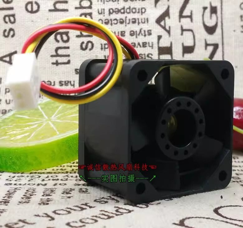 Sanyo 109P0424G3013 DC24V 0.19A 40*40*28MM 3-Pin Inverter Cooling Fan