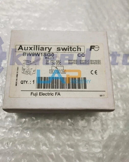 1PCS FOR FUJI Circuit breaker auxiliary switch BW9W1SG0 3A 250VAC 4A 24VDC～