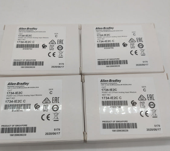 Allen-Bradley 1734-IE2C 2Point Analog Input Module 2022 Sealed TX - ALLEN-BRADLEY