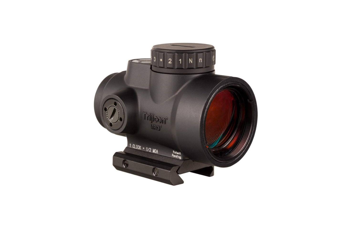 Trijicon 1x25 MRO HD Red 68 MOA Retcile w/ 2.0 MOA Dot Low Mount  MRO-C-2200051