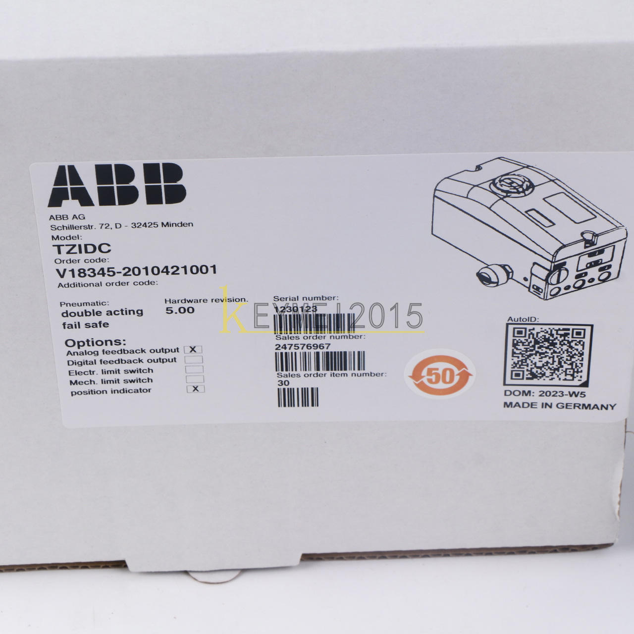 ABB 1PCS V18345 - ABB