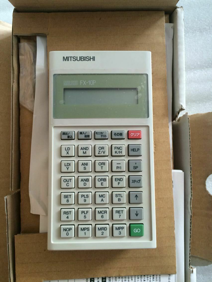 Used Mitsubishi FX-10P Programming Panel – Tested in Good Condition - MITSUBISHI