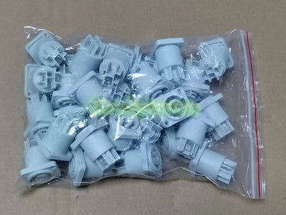 30pcs For Gray Output PowerCon Chassis Panel Mount Connector NAC3MPB-1