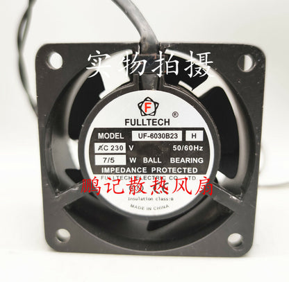 FULLTECH UF-6030B23H 6cm 6030 220V 7/5W Cooling Fan