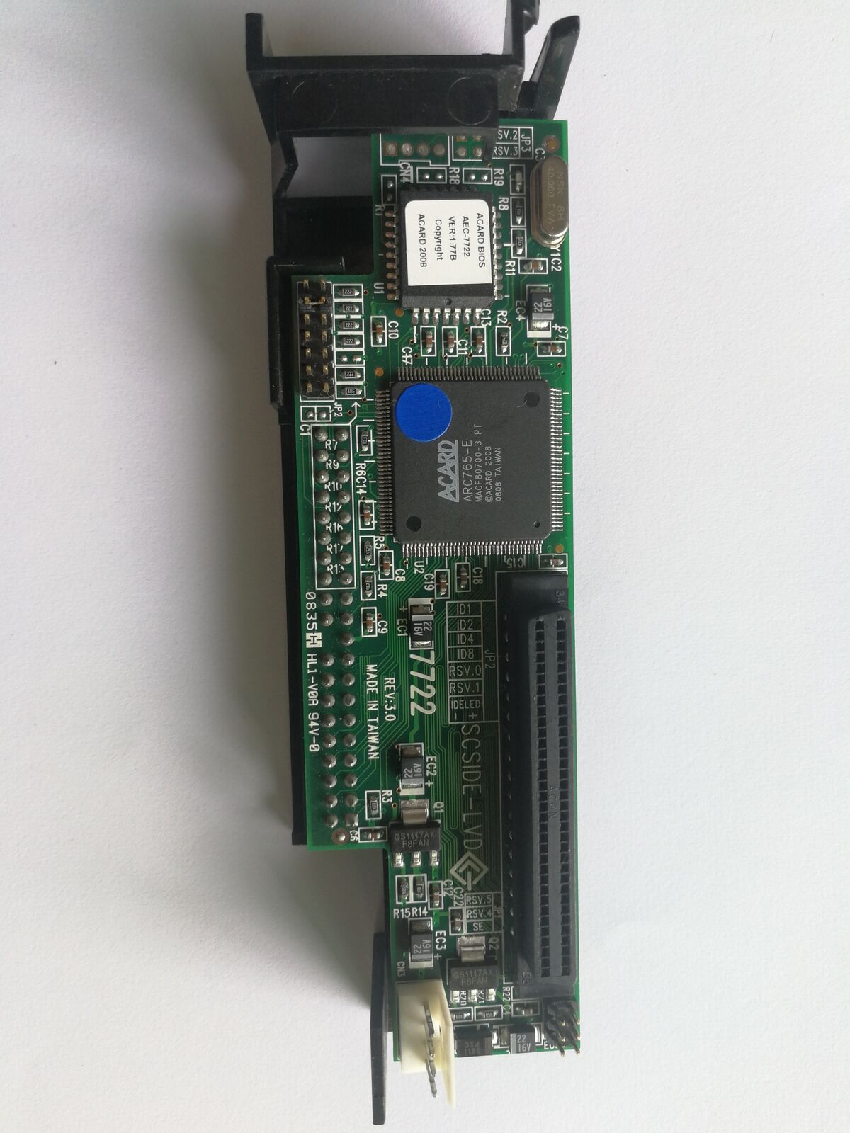 used For AEC-7722 IDE to SCSI 68-pin card with power cord - OMRON