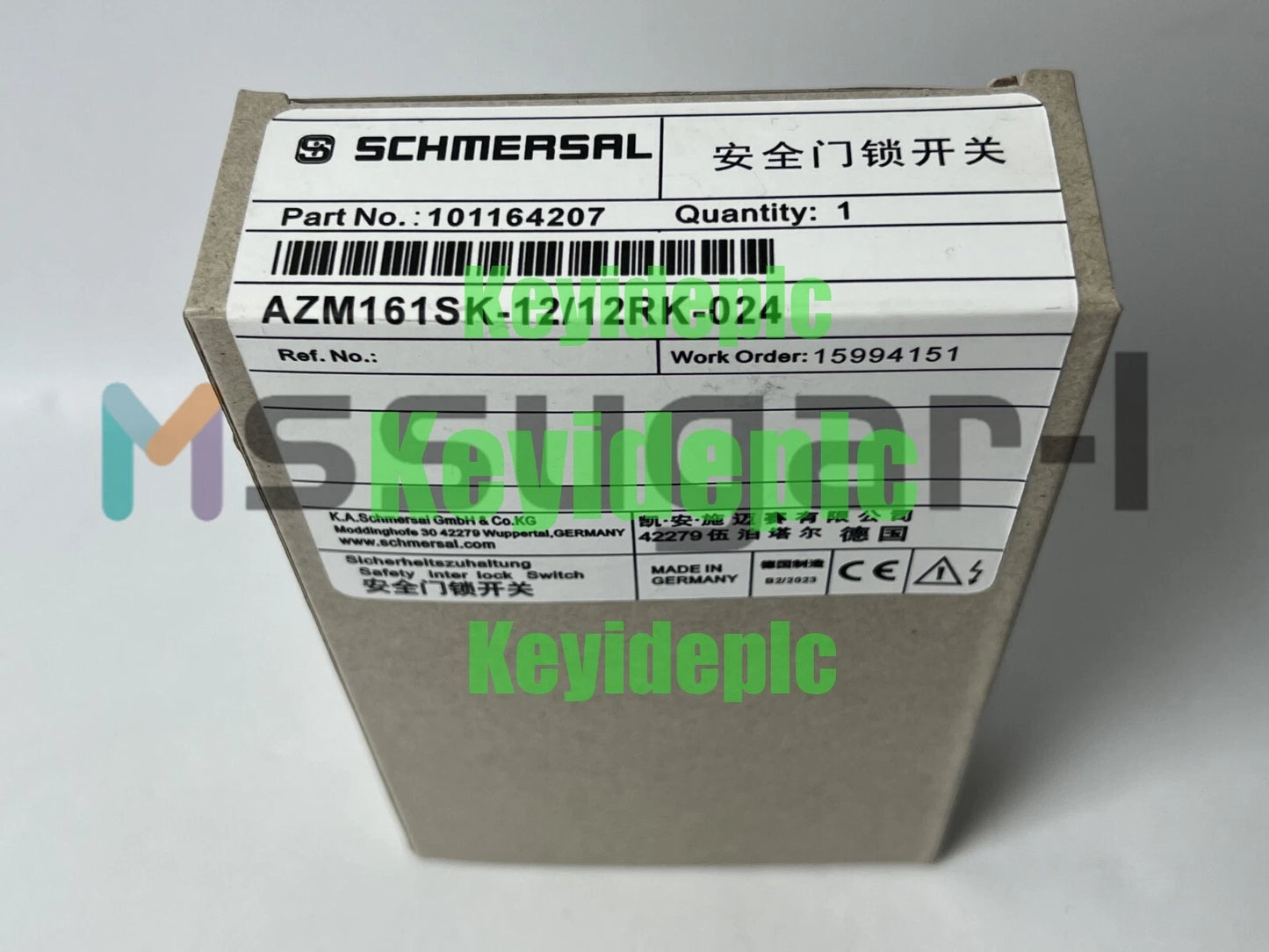 1PCS FOR Schmersal AZM 161SK-12/12rk-024 Safety Interlock Switch #ke