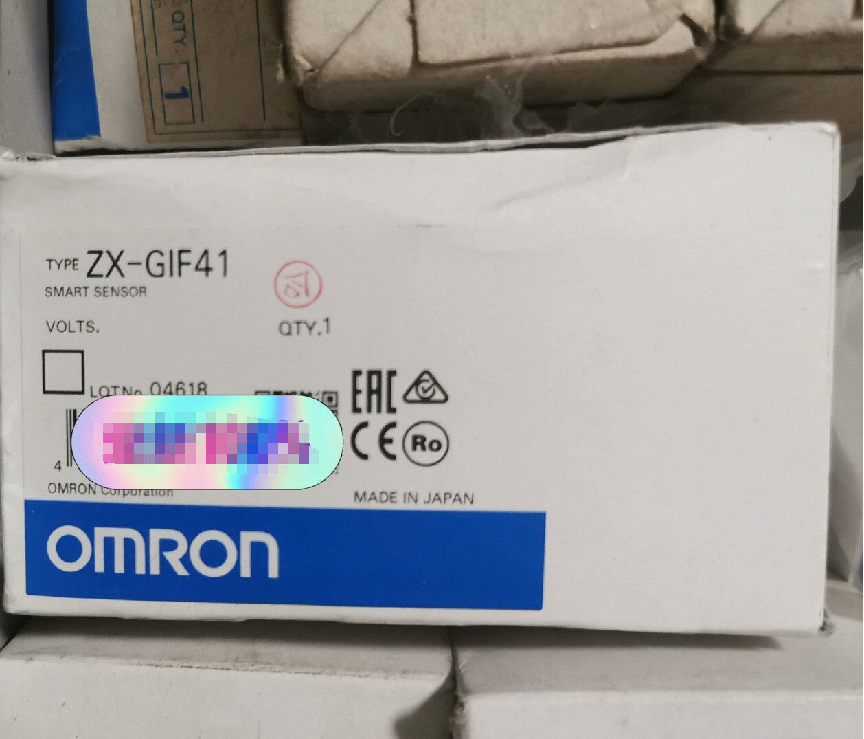 1PC Omron ZX-GIF41 ZXGIF41 Smart Sensor Free Ship