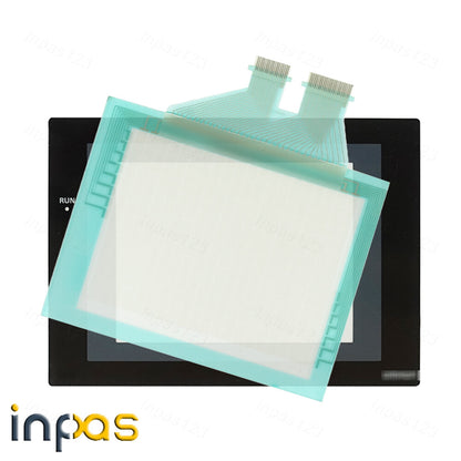 new For NS5-SQ11B-V2 Touch screen panel glass + Protective film Omron