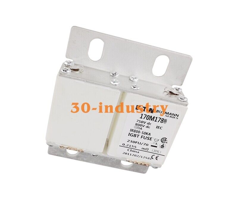 2PCS Bussmann 170M1781 Fuse 750V 630A - Heavy Duty Performance - BUSSMANN