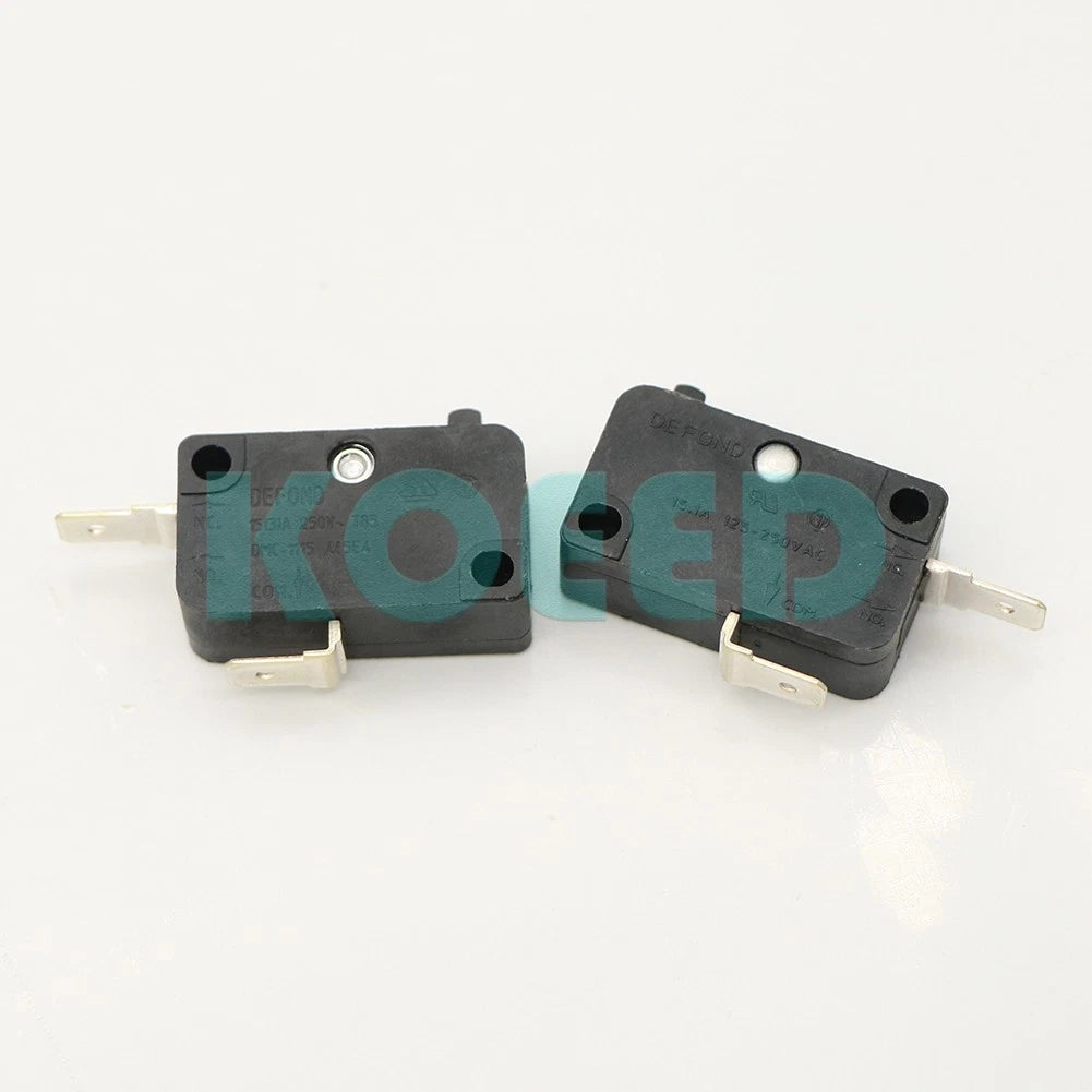 4pcs Micro Limit Switch 2 Pins 15A 250VAC NC. Com. Pin No Rod DMC-1115