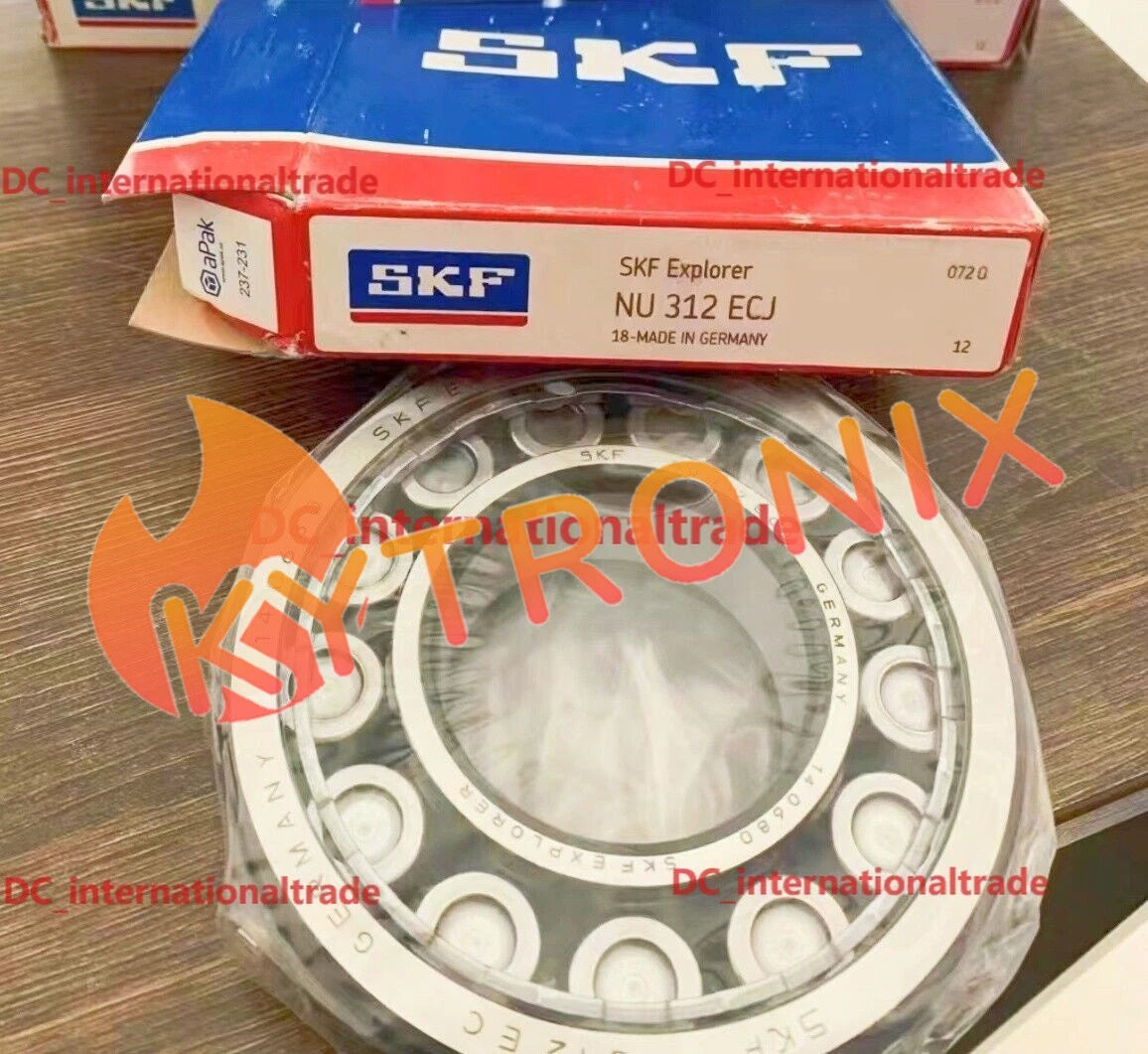 SKF NU 312 ECJ cylindrical roller bearing 1PCS