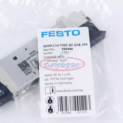FESTO Solenoid Valve VUVG-L14-T32C-AT-G18-1P3 - FESTO