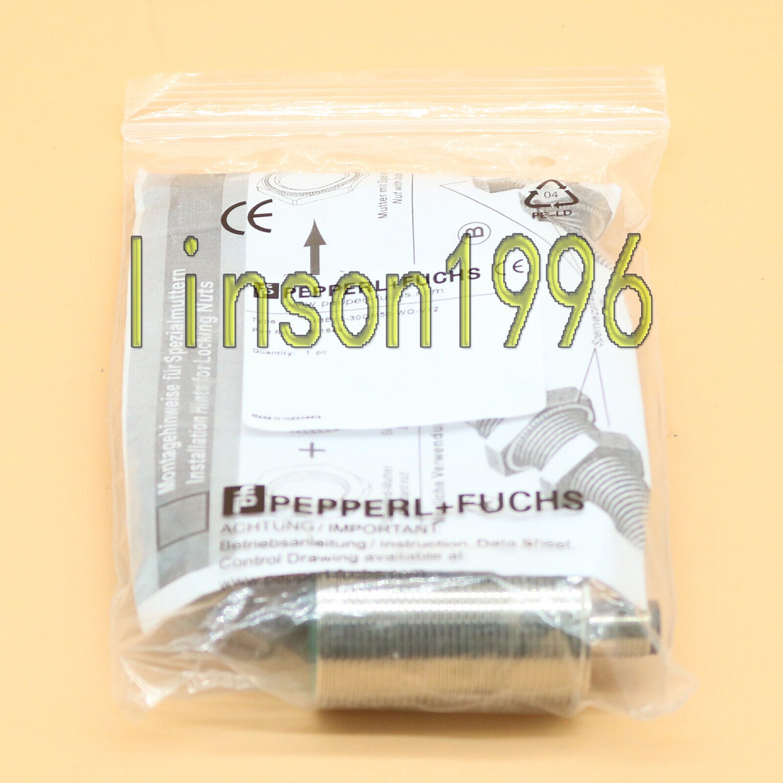 1PC Pepperl+Fuchs NBB15-30GM50-WO-V12 Model - PEPPERL+FUCHS