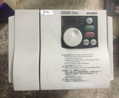 Mitsubishi Inverter Model FRS520E-3.7K - MITSUBISHI