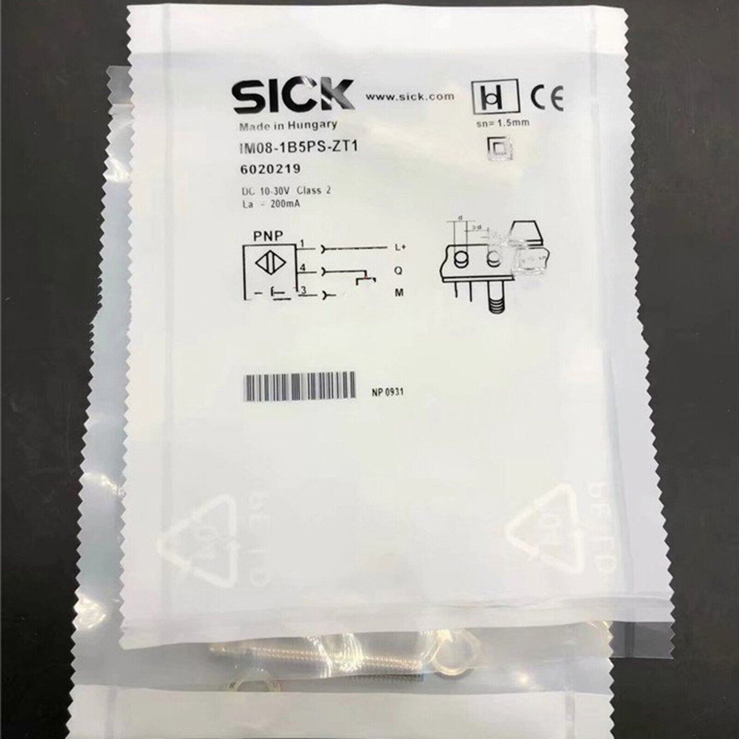 Proximity Switch Fast IM08-1B5PS-ZT1 - SICK
